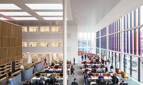 The Eddie Davies Library at Alliance Manchester Business School